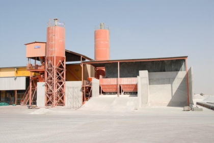 Batching plant at Al Madina Interlock, Umm al Quwain (blocks)